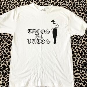 Tacos B4 Vatos/ Blood In Blood Out spoof tee